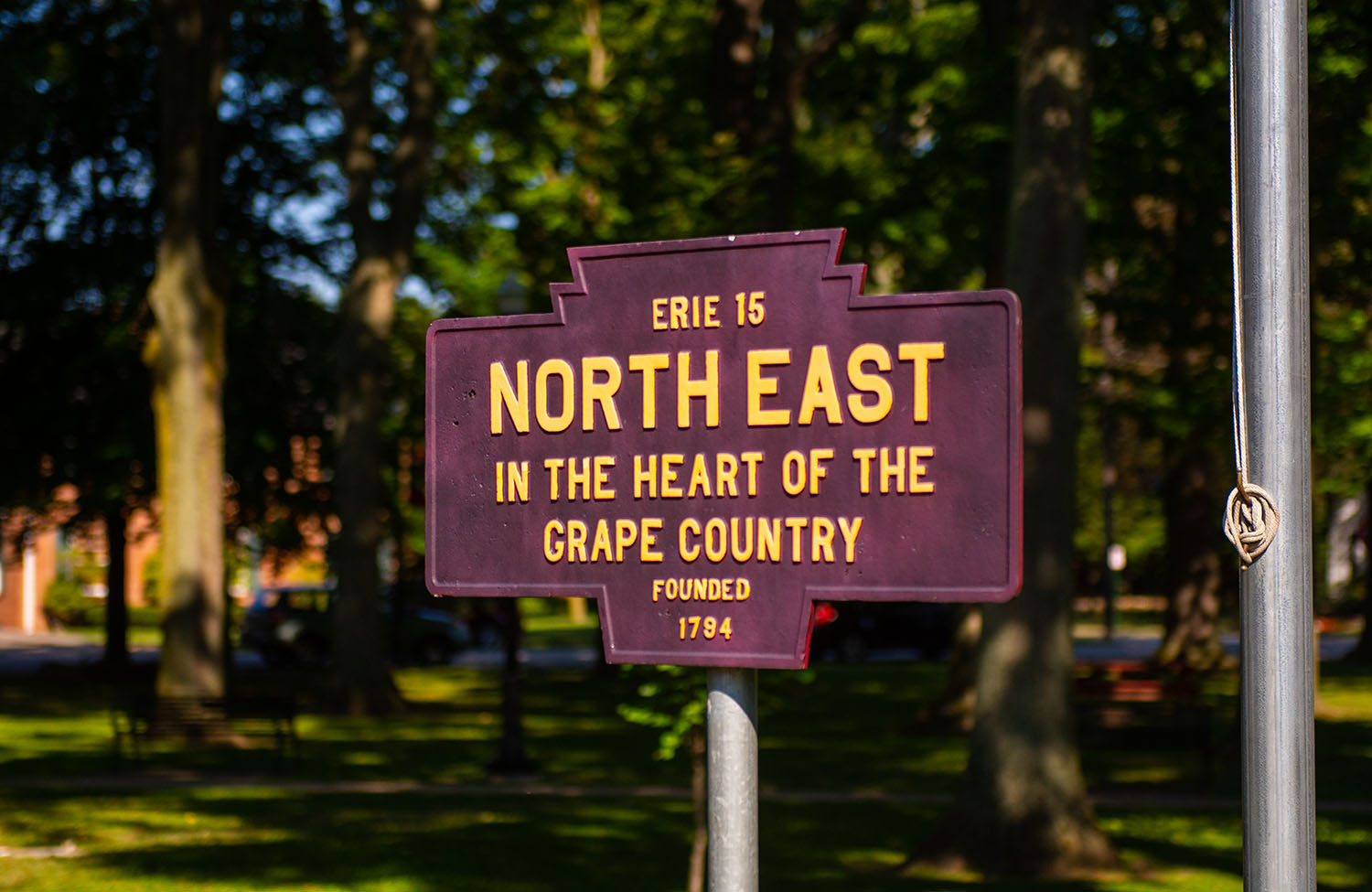 North East Township sign