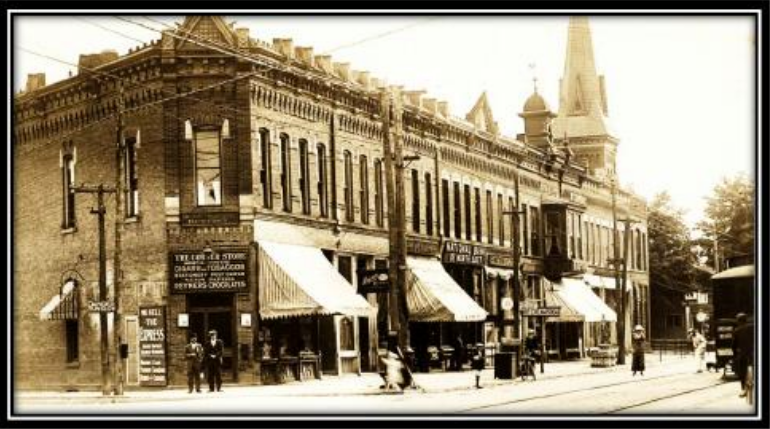 old picture of downtown north east