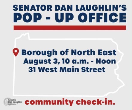 Senator Laughlin’s Pop-Up Office Visit