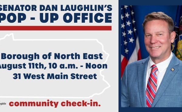 Senator Laughlin’s Pop-Up Office Visit